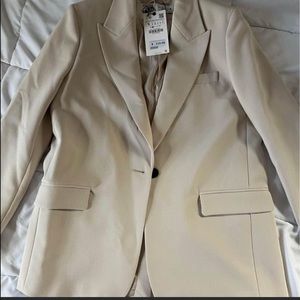 Straight cut Blazer with pockets, Zara, Small